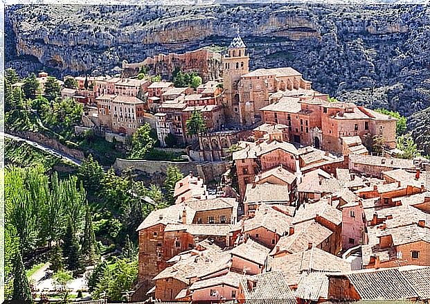 Beautiful towns: view of Albarracín