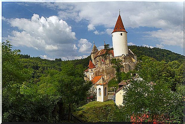 Krivoklat Castle in the Czech Republic