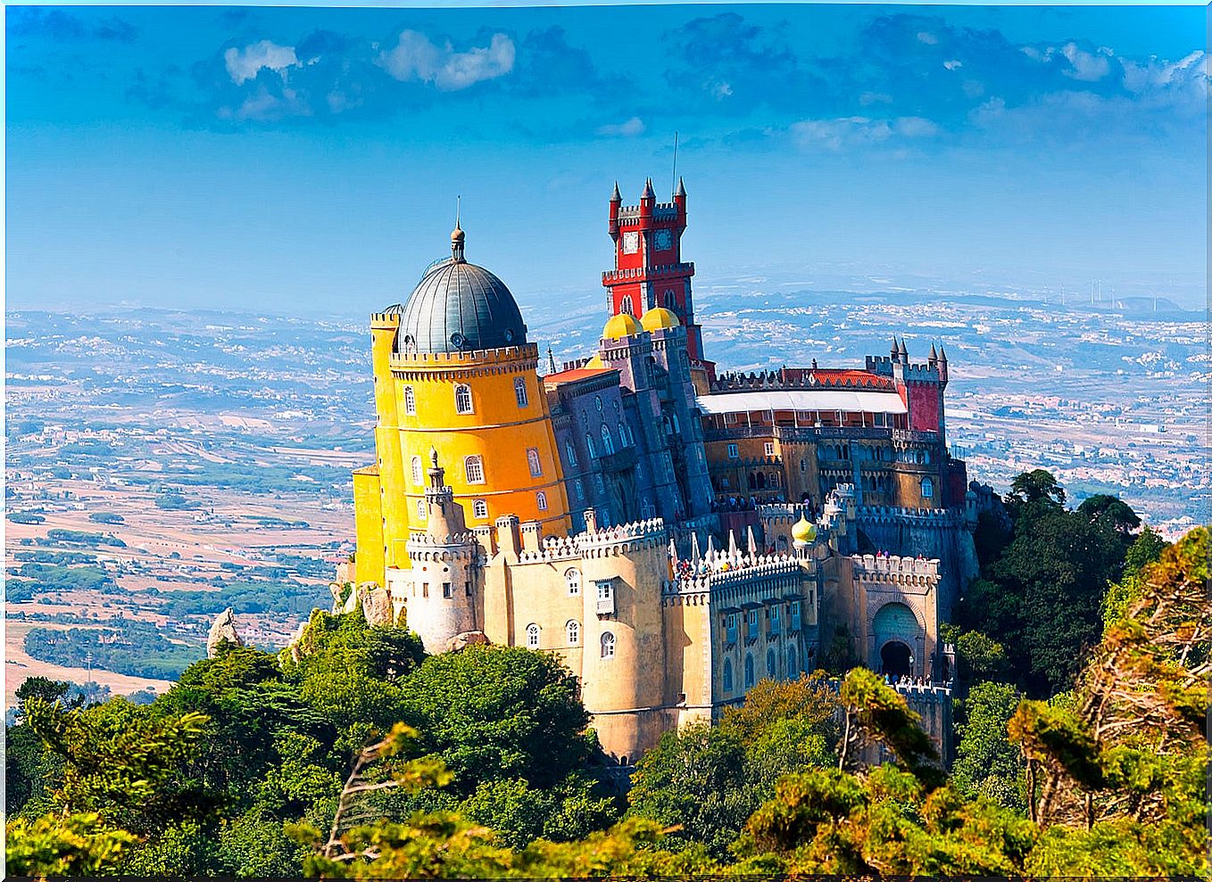 Pena Palace in Portugal