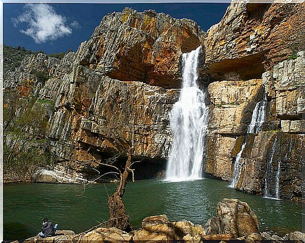 Waterfalls in Spain, La Cimbarra 