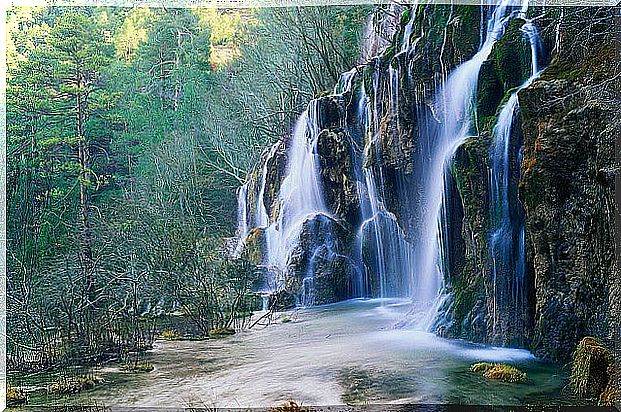 Waterfalls on the Cuervo River