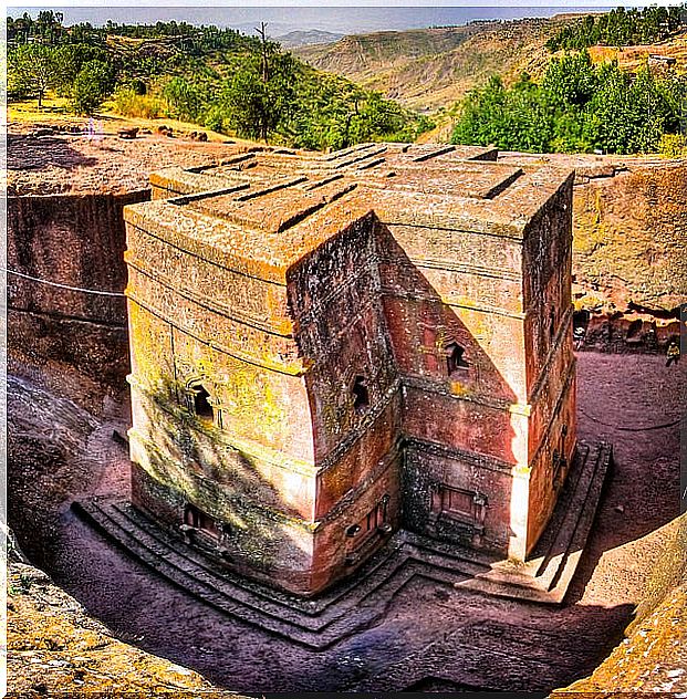 Lalibela in Ethiopia, one of the safe African countries