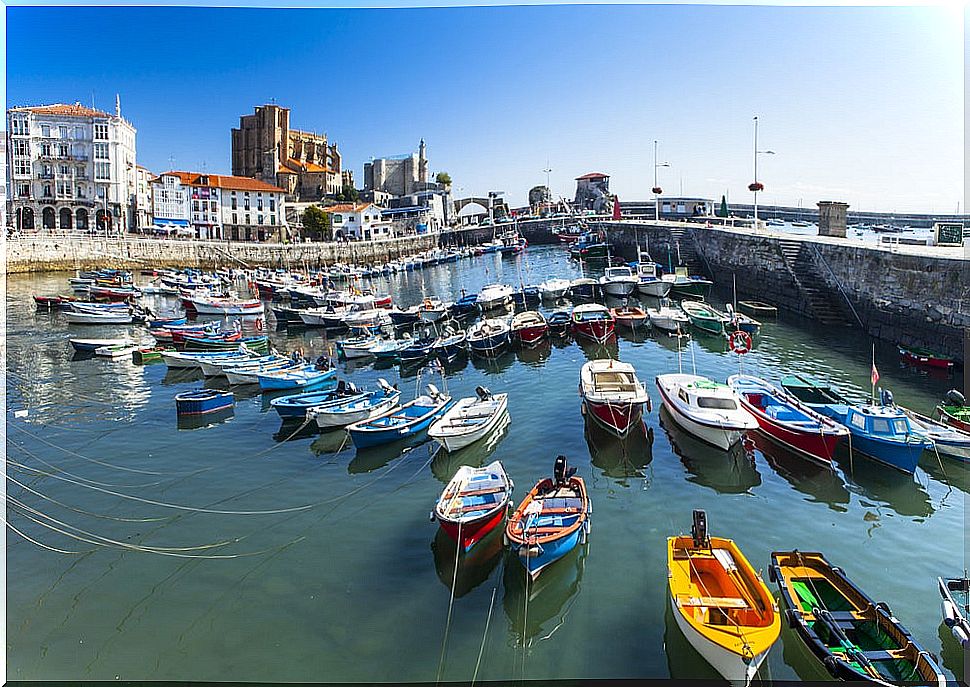 View of Castro Urdiales