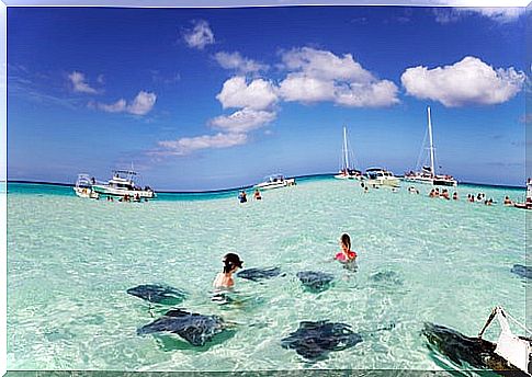 Seven Mile Beach in Grand Cayman