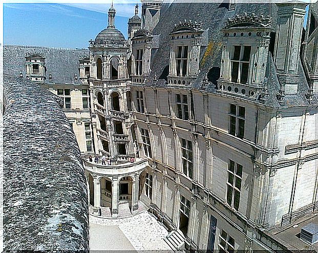 Chambord castle interior