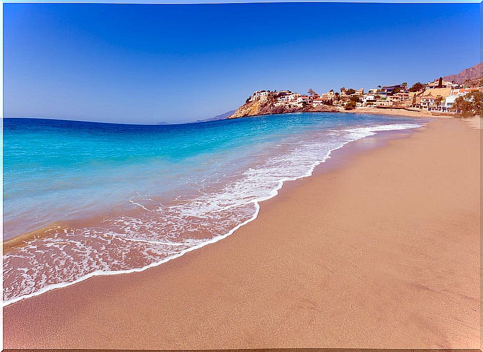 Bolnuevo beach in Mazarrón