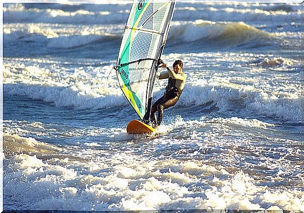 Surfer in Mazarrón