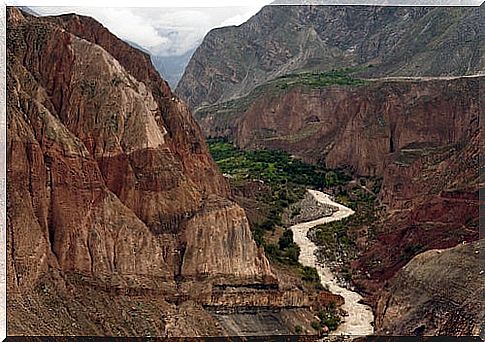 Gorge in the Cotahuasi Canyon