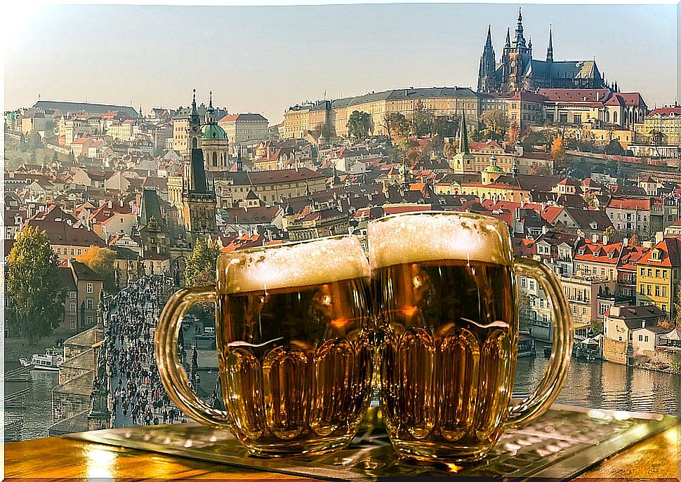 Beer in Prague