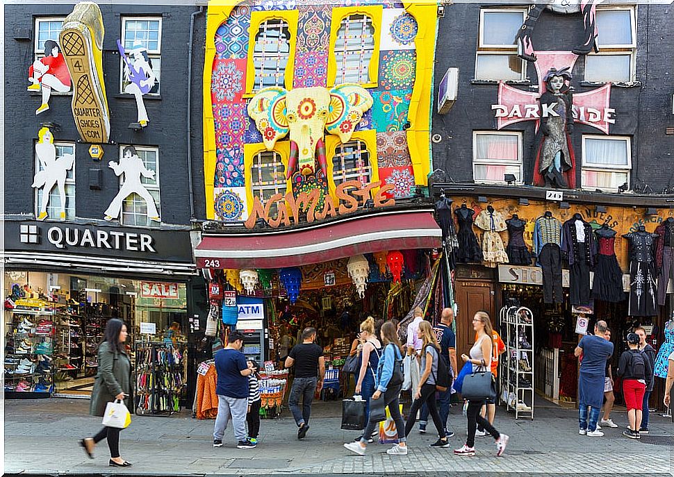 Camden Town in London