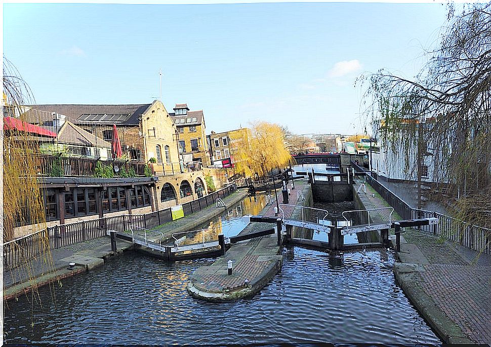 Canal in Camden Town