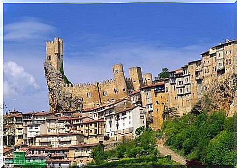 Frías, one of the villages of Spain between mountains