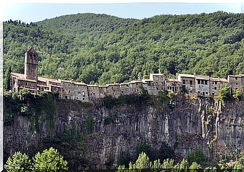 View of Castellfollit de la Roca