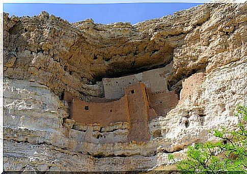 Motezuma Castle in Arizona