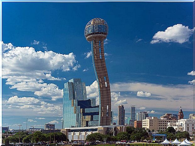 Reunion Tower, one of the things to see in Dallas