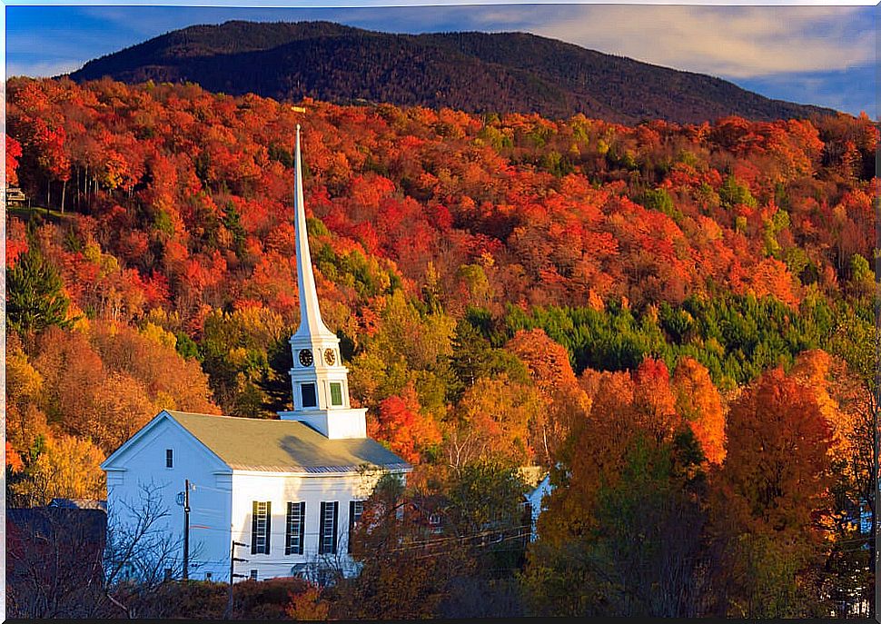 Stowe in Vermont