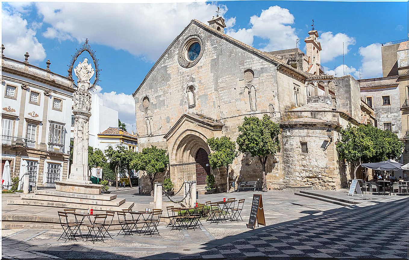 Center of Jerez de la Frontera