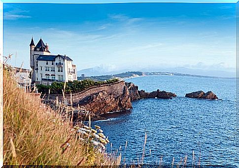 Biarritz coast