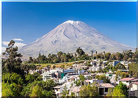 Misti volcano in Arequipa