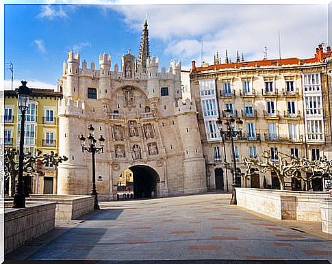 Arch of Santa María in Burgos