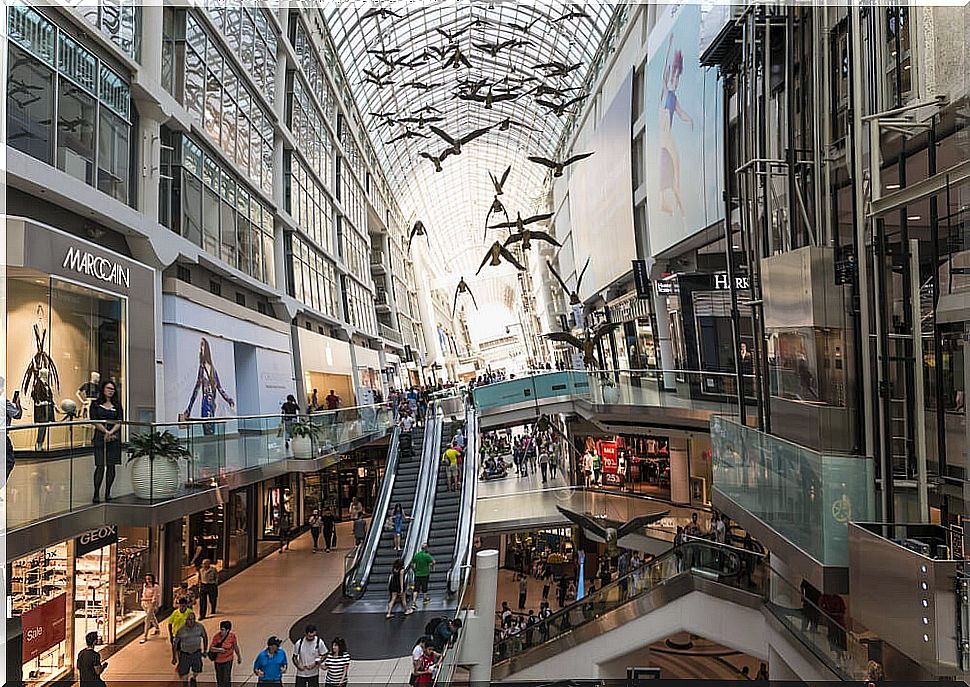 Eaton Center in Toronto