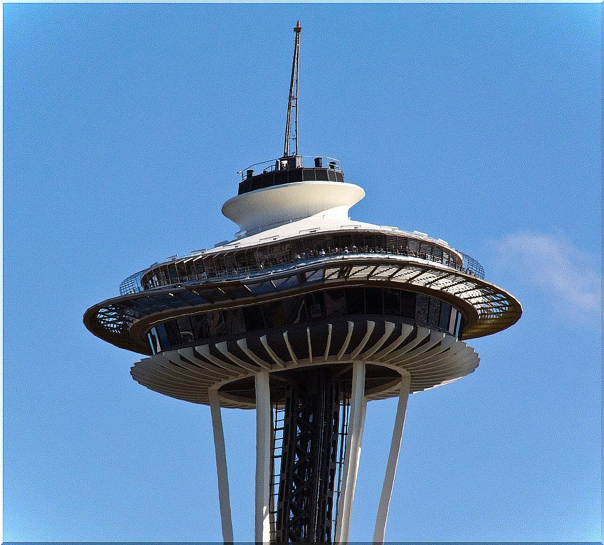 Seattle Space Needle tower platform