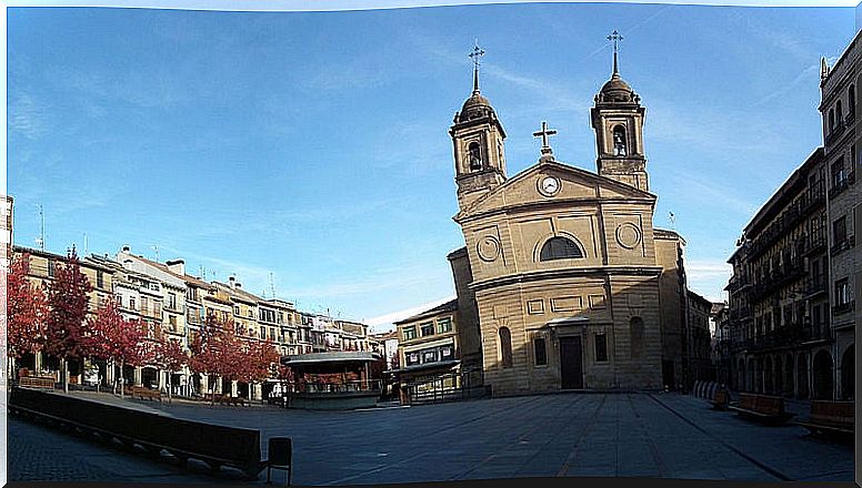 Plaza de los Fueros in Estella