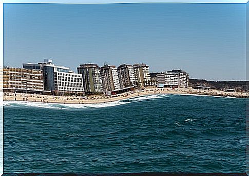 View of Costa de Caparica