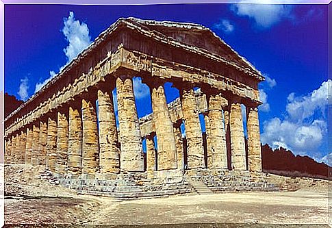 Temple of Segesta in Sicily