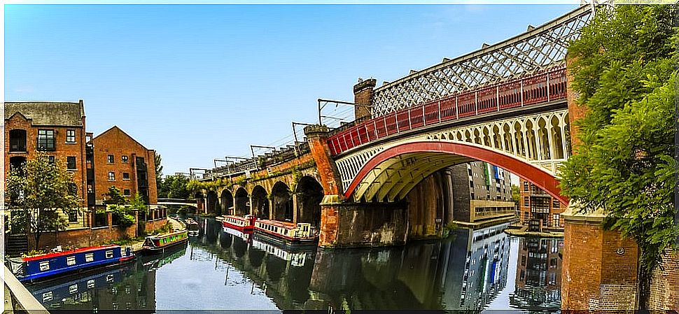 Canal in Manchester