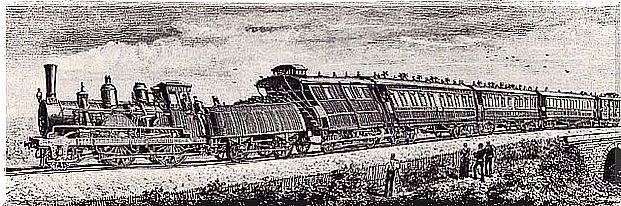 Orient Express engraving