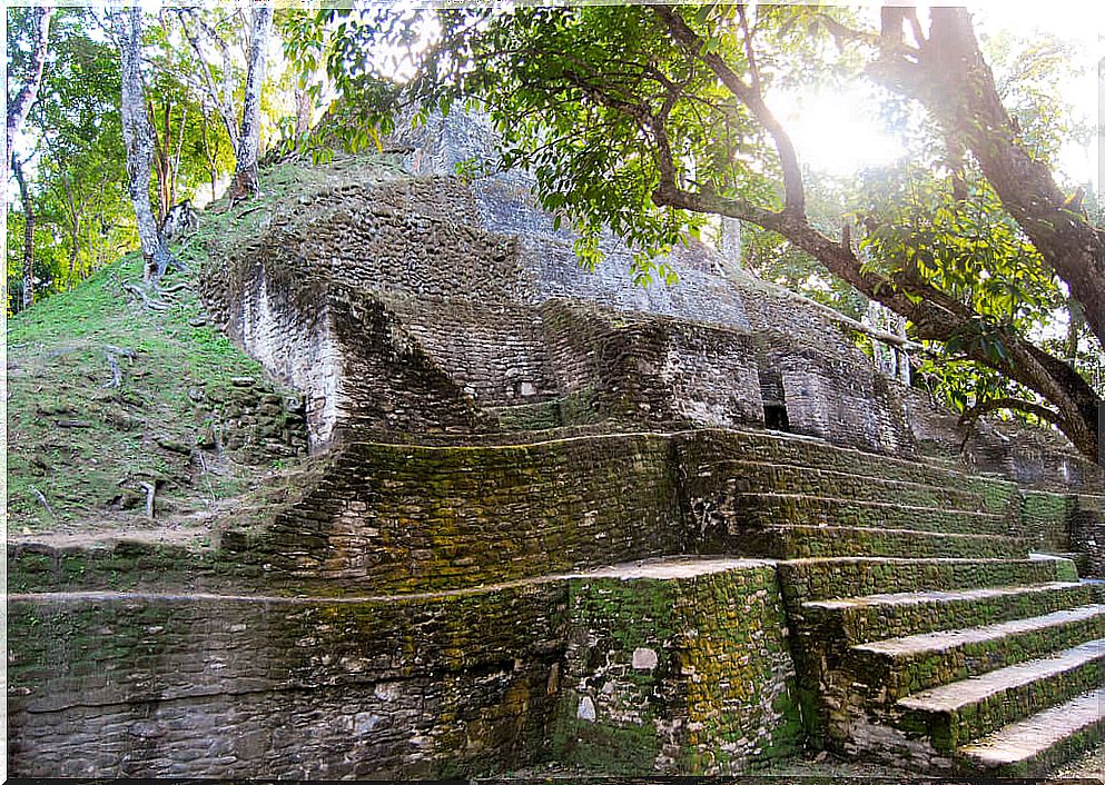 Cahal Pech Ruins in Belize