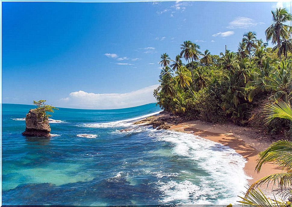 Manzanillo Beach in Costa Rica