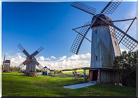 Angla mills in Saaremaa