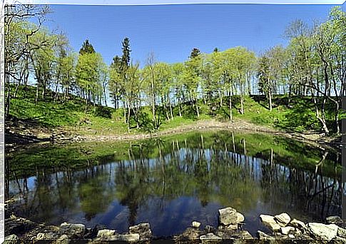 Kaali Crater in Saaremaa