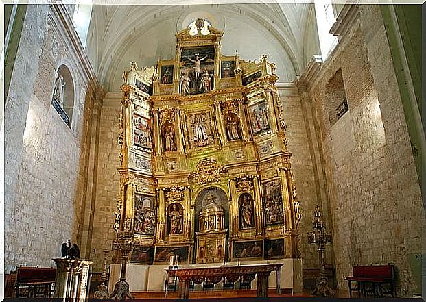 Main altarpiece of the church