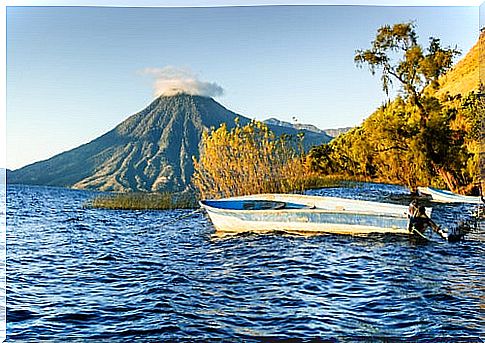 San Pedro volcano in Guatemala