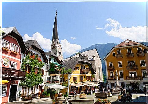 Hallstatt Market Square