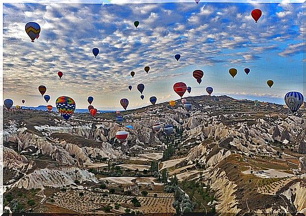 Balloons in Cappadocia