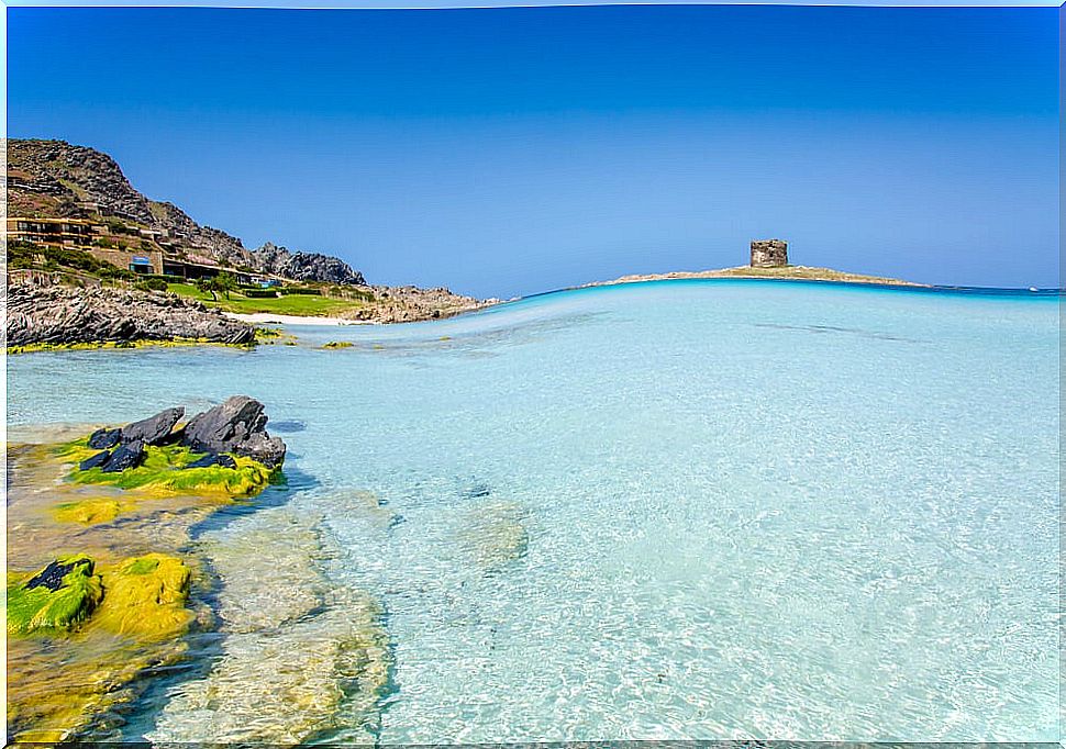 La Pelosa beach, the most paradisiacal in Sardinia