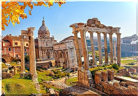 Learn about part of the history of Rome at the Roman Forum