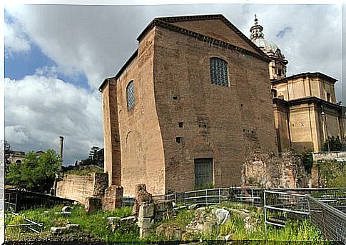 Julia Curia in the Roman Forum