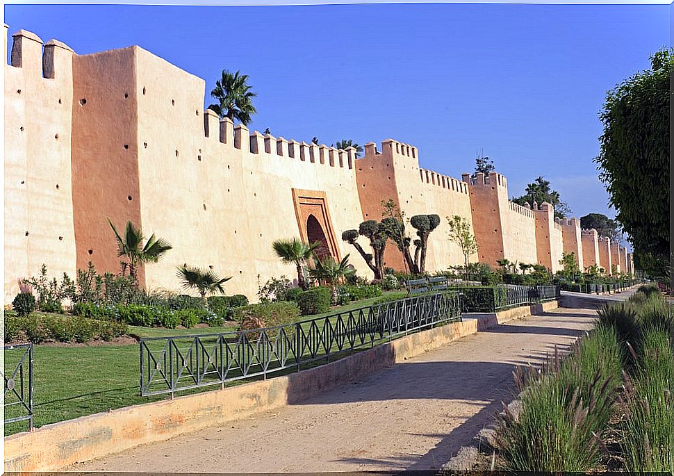 What to see in Marrakech, wall