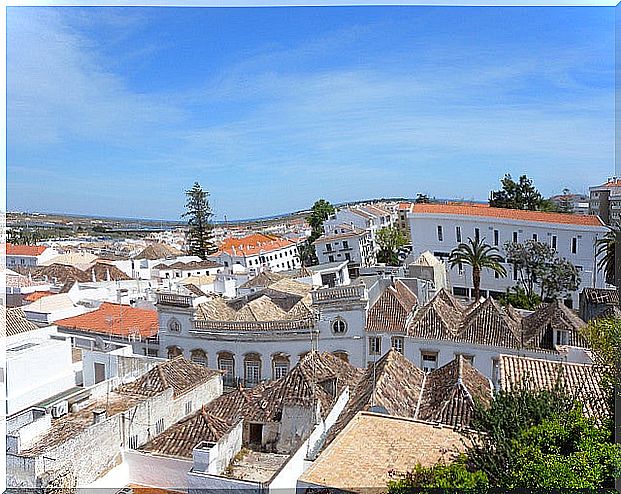 Map of Portugal: Tavira