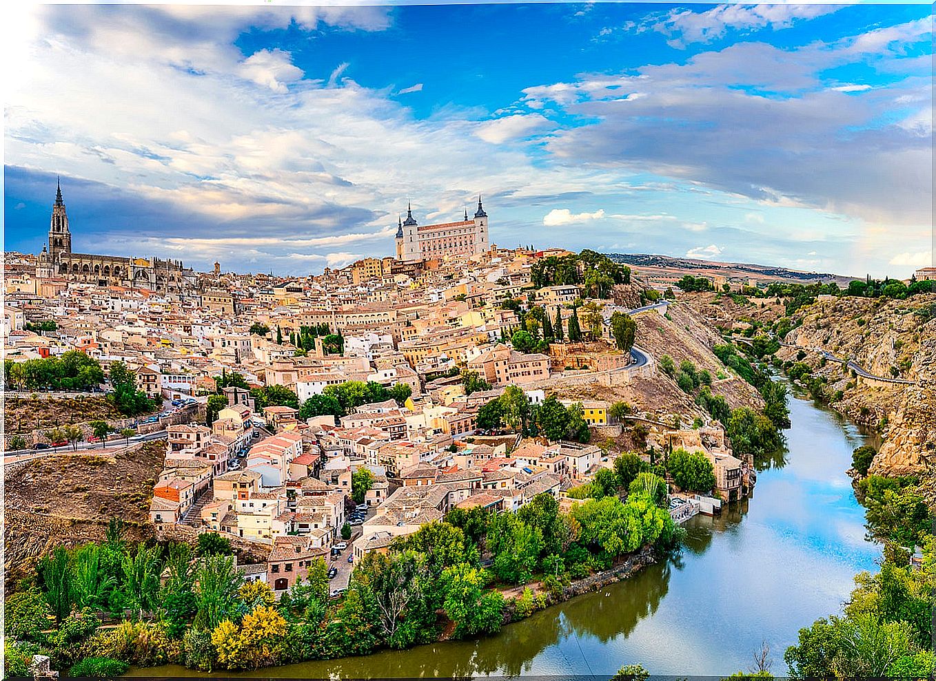 Toledo one of the most beautiful medieval cities in Europe 