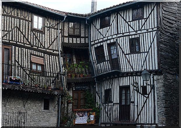 Typical houses of Mogarraz