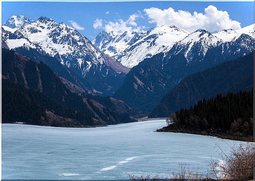 Tian Shan Mountains