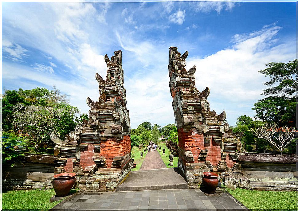 Pura Taman Ayun, one of the most famous temples in Bali