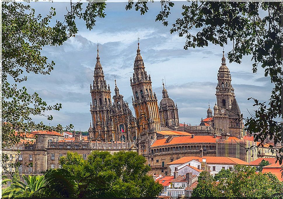 Santaigo de Compostela, one of the charming cities of Spain