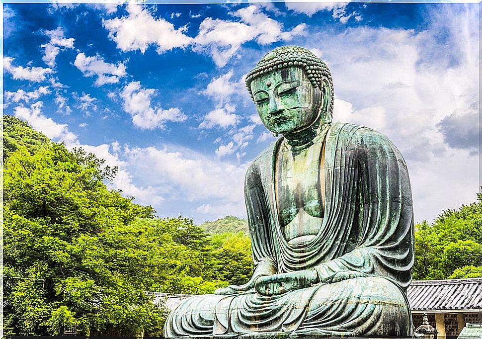 The Great Buddha of Kamakura, one of the wonders of Japan